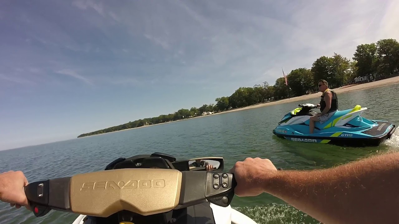 75 Mile Ride on the SeaDoo's: 2012 GTX S 155 & 2016 GTI 130