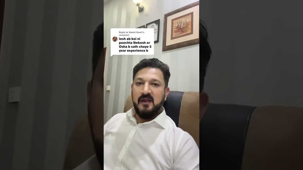 Is IOSH Useless Without Experience? | Reality of IOSH Course in Pakistan