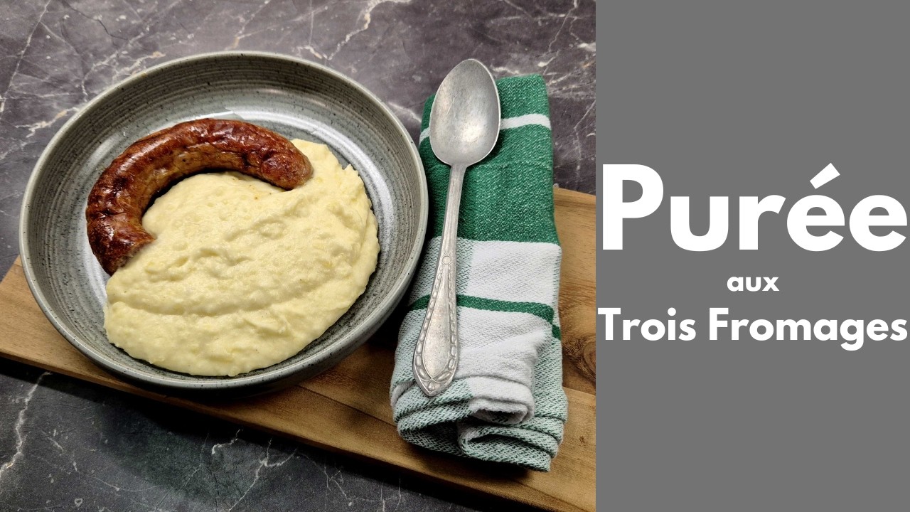 Purée de pommes de terre aux 3 fromages 🧀 Ultra crémeuse