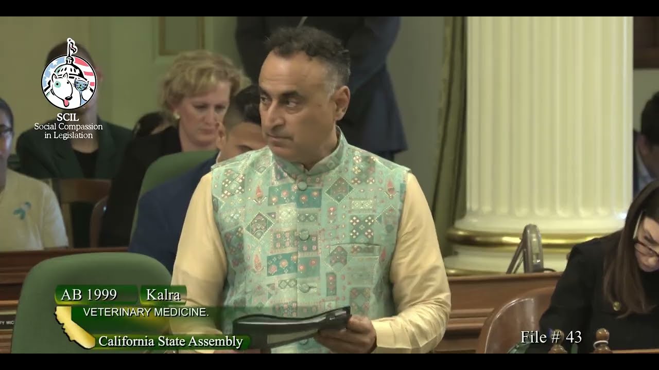 AB 1999 Passes the Assembly Floor with a Unanimous Vote
