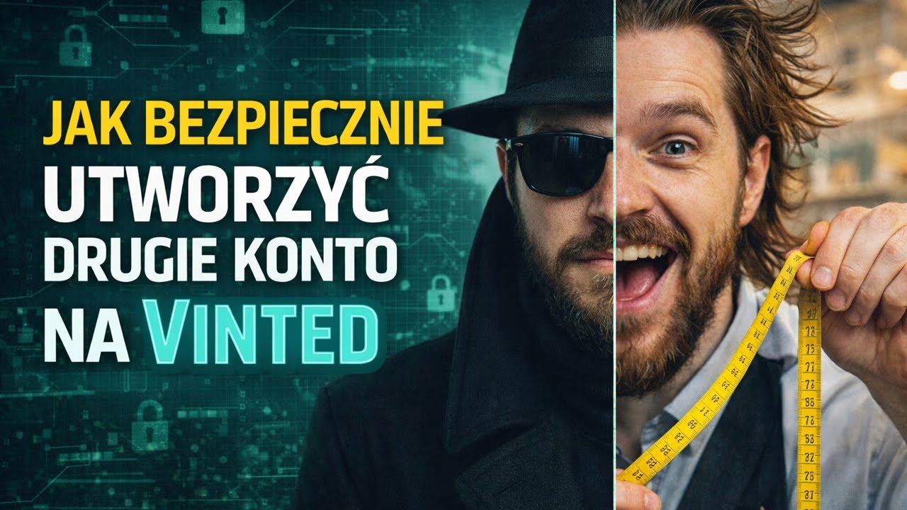 JAK ZAŁOŻYĆ DRUGIE KONTO NA VINTED? JAK SPRZEDAWAĆ PO BLOKADZIE I PRZEBIĆ SZKLANY SUFIT? OMIŃ BANA!