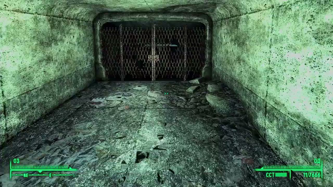 Fallout3 Прогулка по метро и окрестностям.