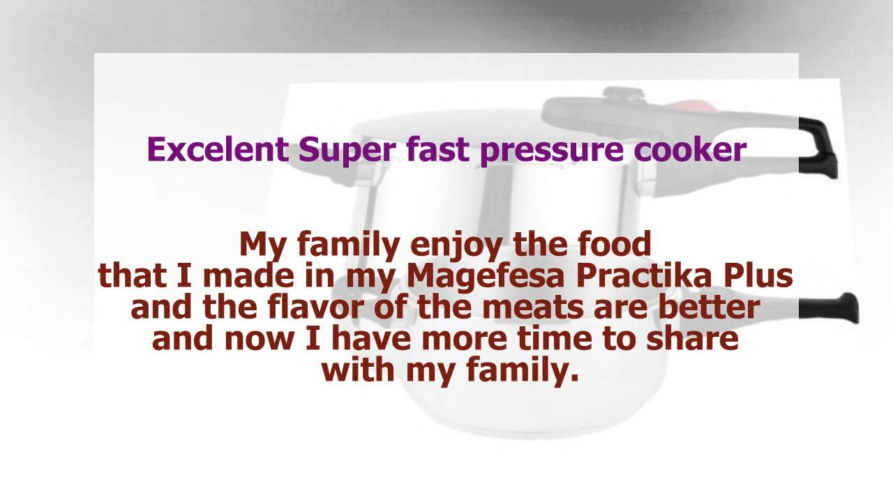 Best Recipes For Pressure Cooker-Excelent Super:Magefesa Practika Plus Stainless