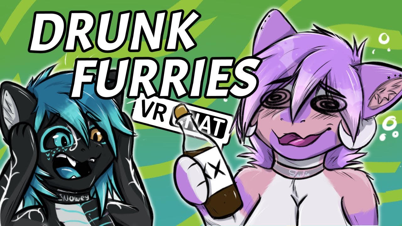 Drunk Furries in VRChat