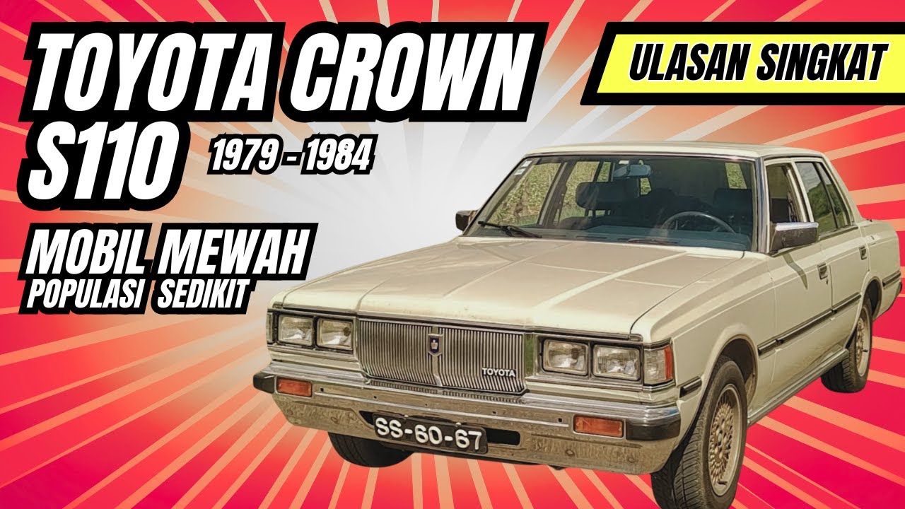 Ulasan Singkat Toyota Crown Deluxe (DX) MS110 - (1979-1984)