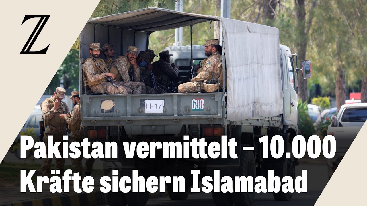 Pakistan sichert Hauptstadt ab: Friedensgespr&auml;che zwischen USA und Iran stehen bevor