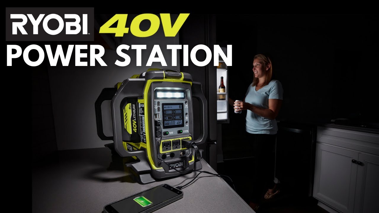 RYOBI 40V 1800W Power Station / 4 Port Charger