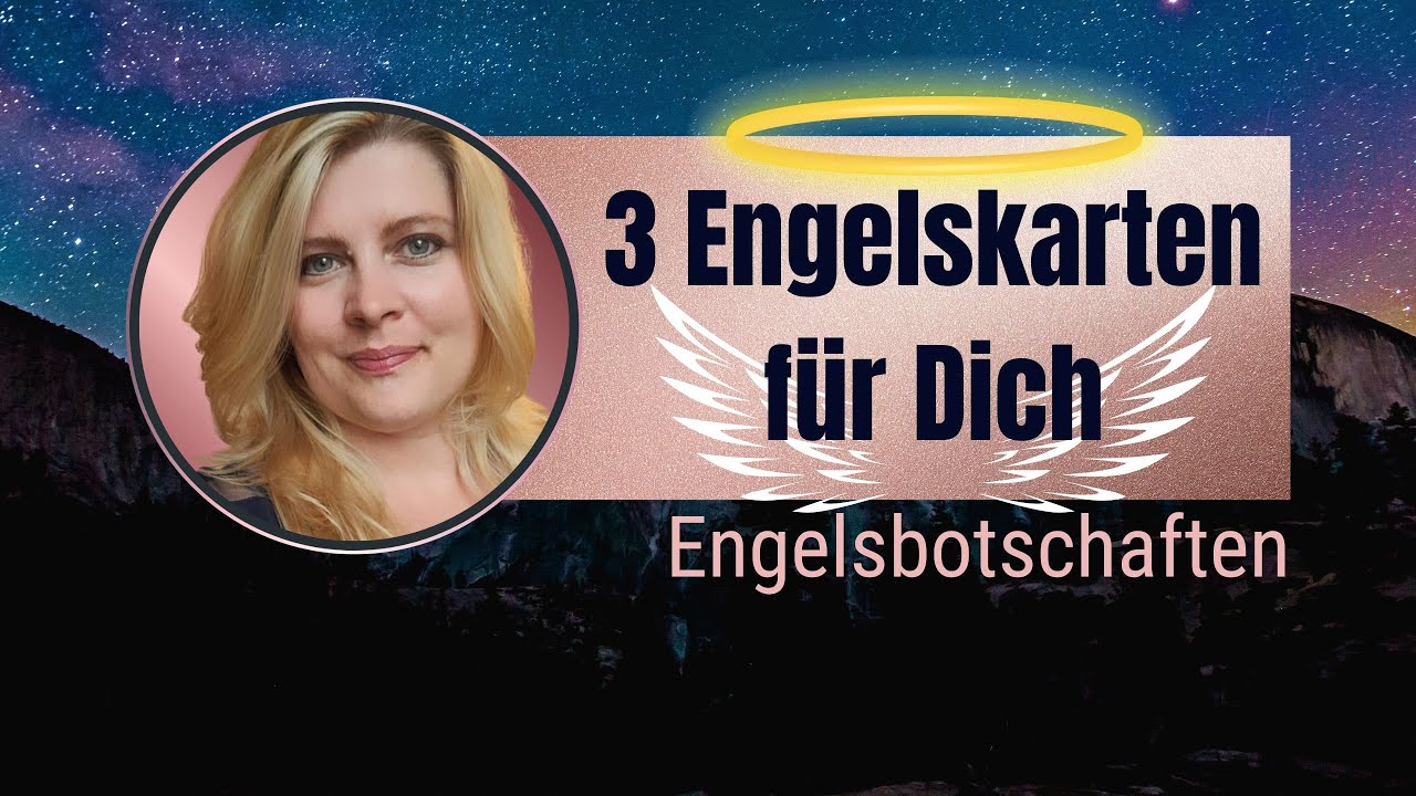 Ich ziehe f&uuml;r Dich 3 Engelskarten👼