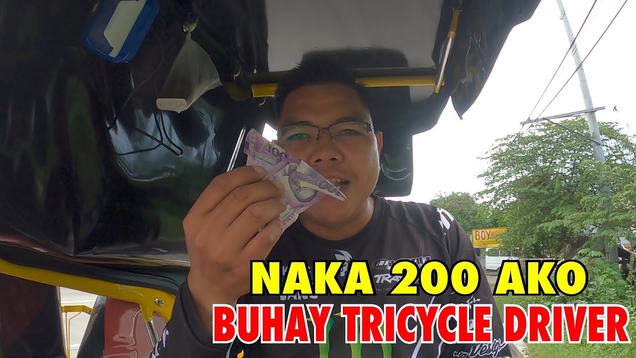 Buhay Tricycle Driver na arkila ako at naka 200 agad
