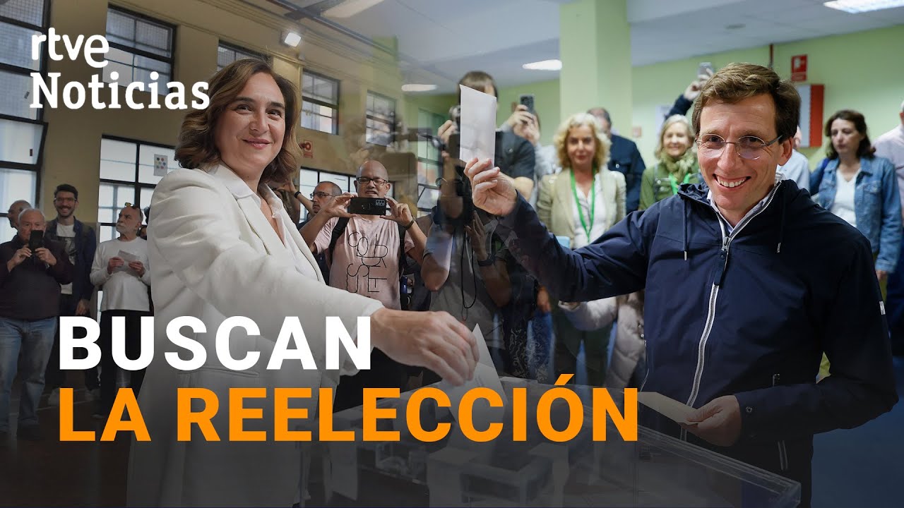 ELECCIONES 28M: MADRID y BARCELONA deciden si ALMEIDA y COLAU conservan sus ALCALDÍAS | RTVE