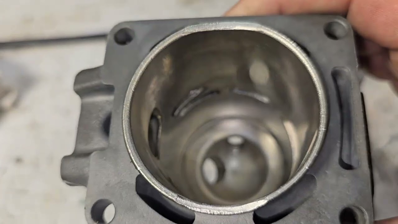 PORTING A STRATO CYLINDER!! STIHL MS441