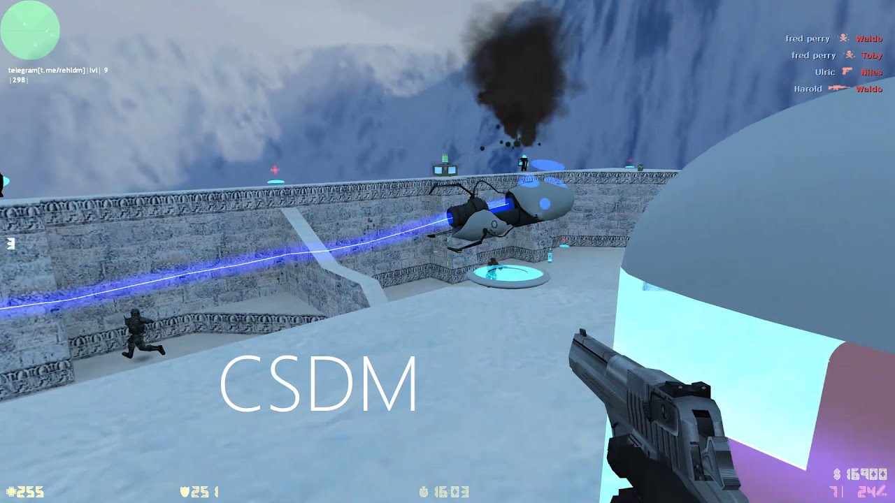400 убийств csdm пушки лазеры | сервер cs 1.6