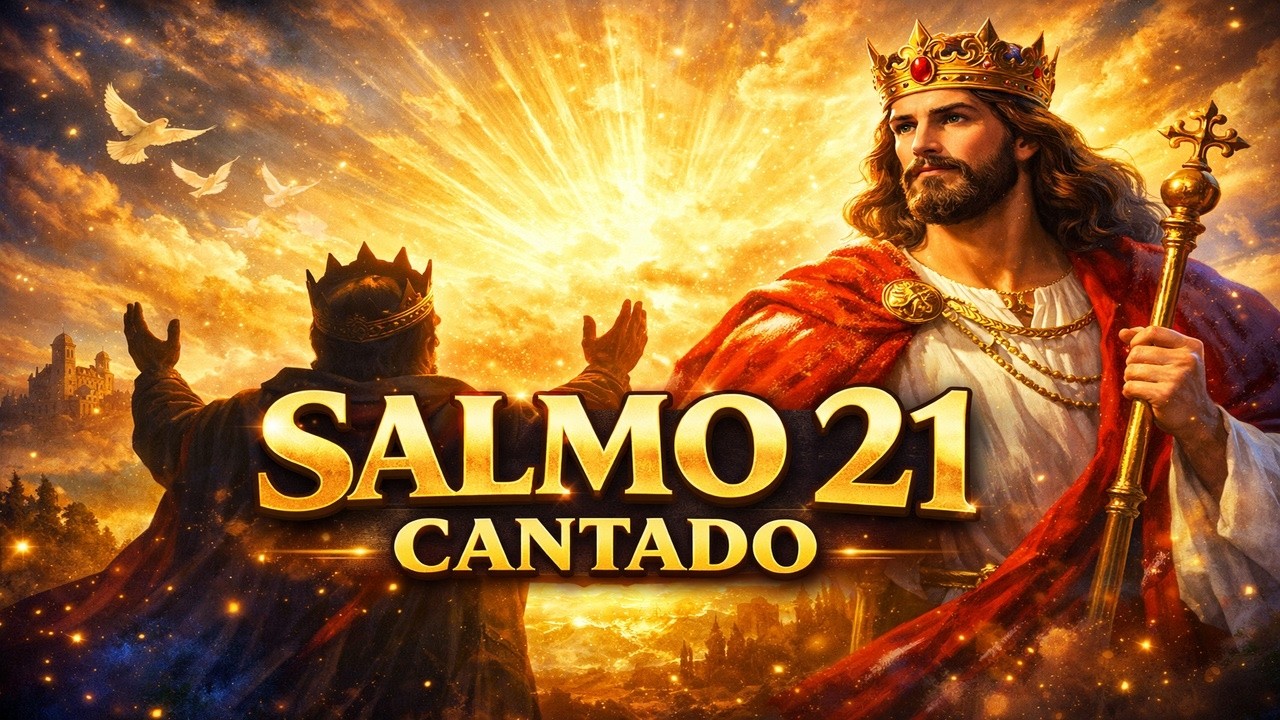 SALMO 21 EM MÚSICA | Louvor de Vitória e Gratidão a Deus (Salmo Cantado)
