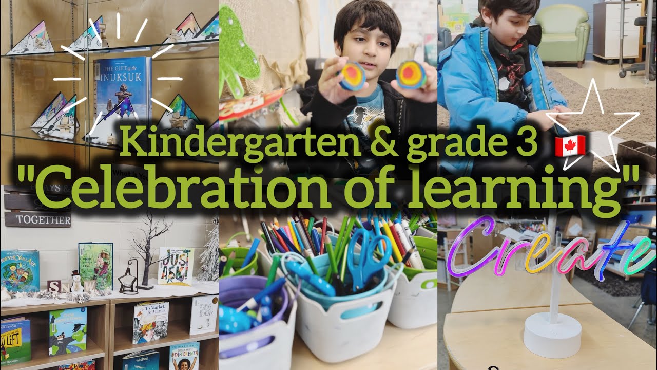 🚸🇨🇦Canada School Tour & Celebration of Learning 📚| Kids School in Canada 2025✏️