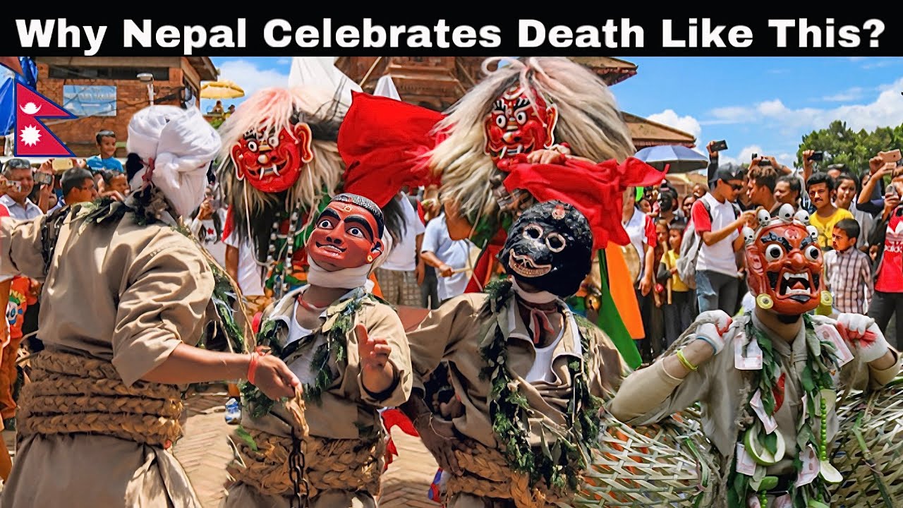 नेपाल का सबसे अनोखा पर्व, जहां मौत के बाद भी हंसी गूंजती है | Nepal Culture || Gai Jatra 