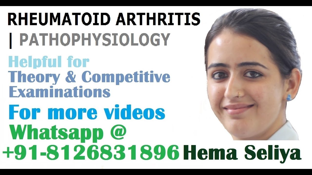 RHEUMATOID ARTHRITIS | PATHOPHYSIOLOGY