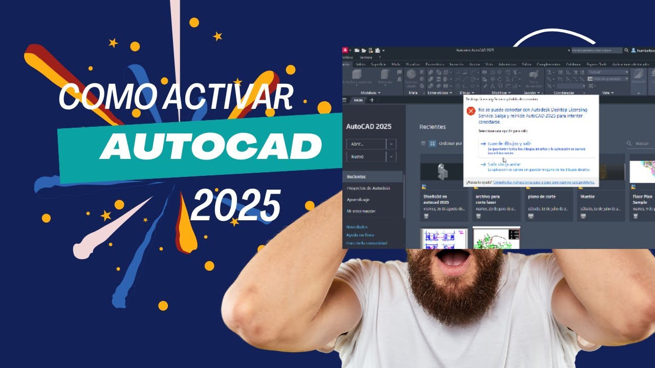 Como activar licencia de Autocad 2025 Actualizado