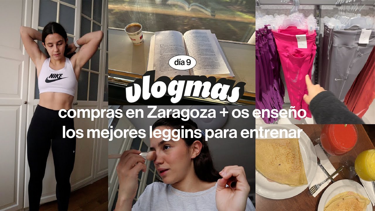 VLOGMAS 9 | Los mejores leggins para entrenar + de compras por Zaragoza!!!