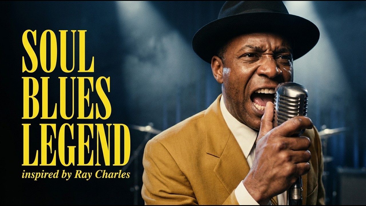 Soul Blues Legend | Songs Inspired by Ray Charles, Otis Redding & Sam Cooke  | Timeless & Retro