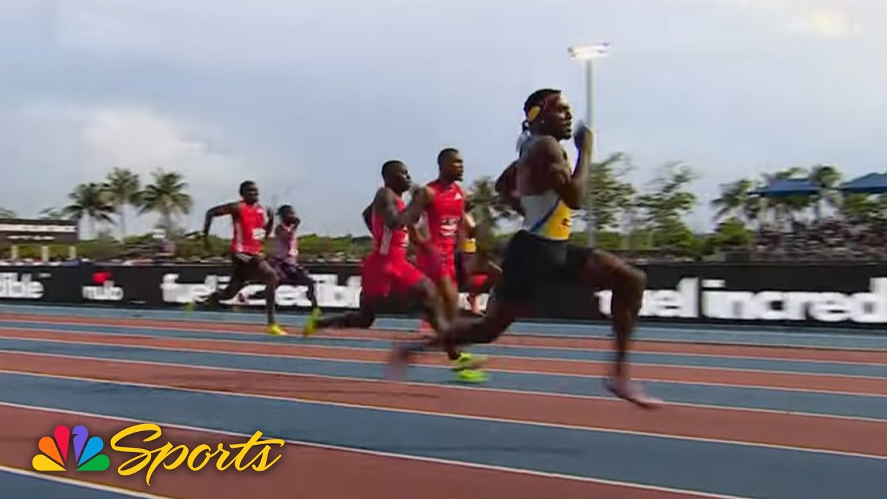 Kenny Bednarek stays UNBEATEN with world's best time in 200m at Grand Slam Miami | NBC Sports