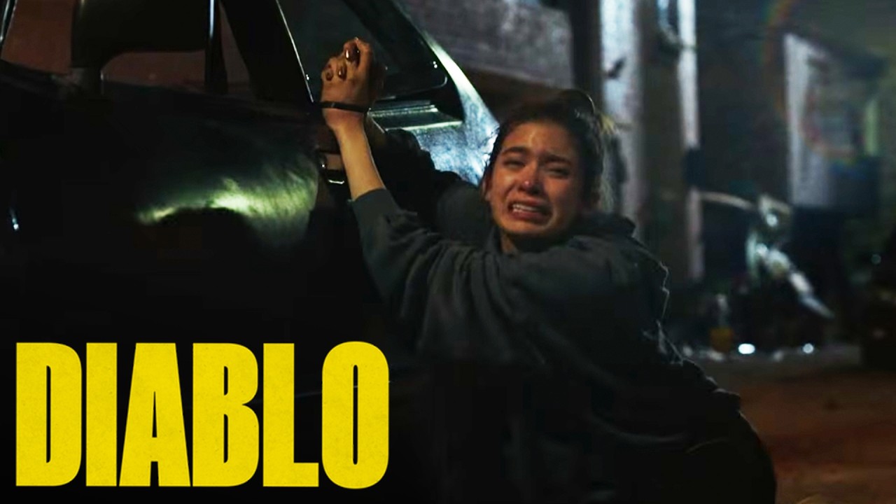 'Elisa Desperately Runs From Attacker' Scene | Diablo | Alanna De La Rossa, Marko Zaror
