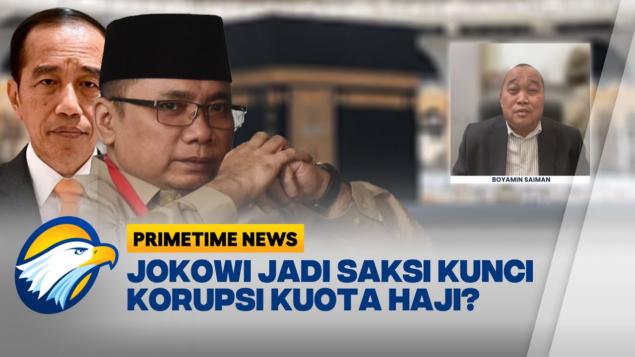 FULL DIALOG - Yaqut Sudah Jadi Tersangka, Haruskah Jokowi Diperiksa KPK? - [Primetime News]