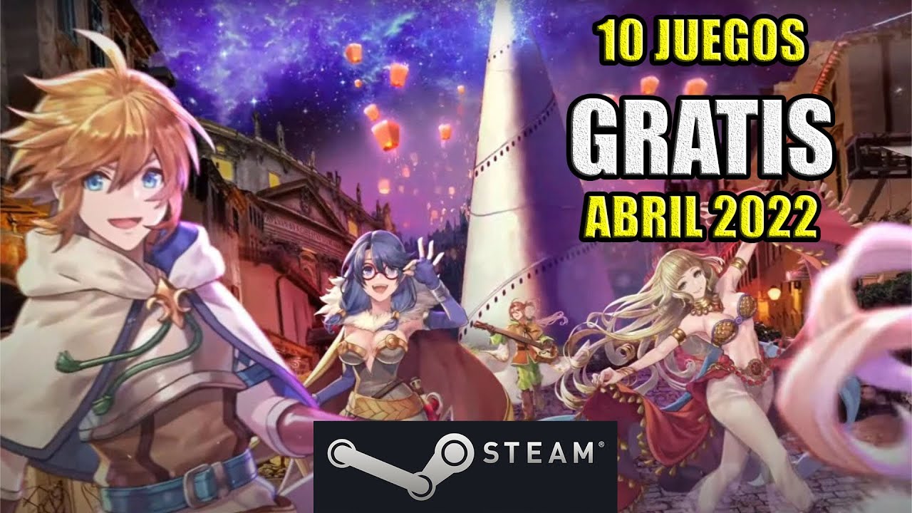 10 nuevos MEJORES JUEGOS GRATIS de STEAM que salieron en ABRIL 2022