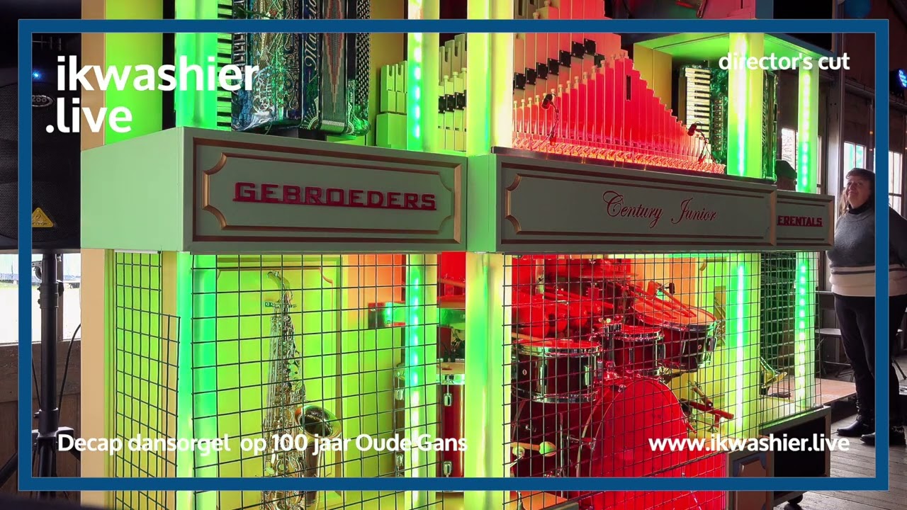 Gansrijden director's cut - Decap dansorgel op feest 100 jaar Oude Gans Berendrecht