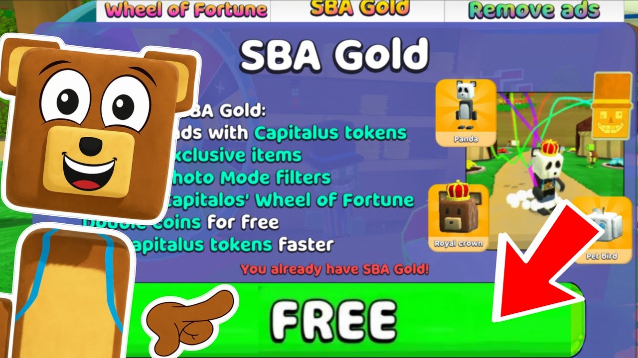 Наконец-то покупаешь золото SBA!? | Прохождение игры Super Bear Adventure