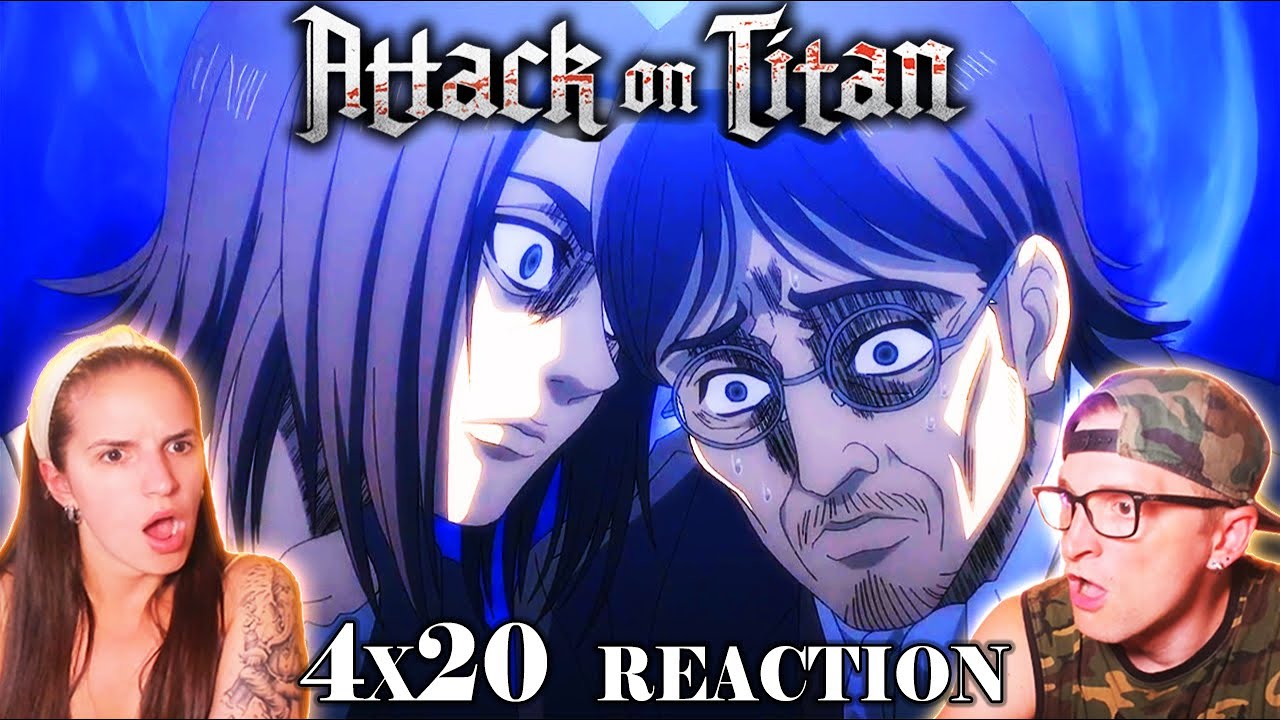 ALZATI PAPÀ... - Attack on titan ep 4x20 - Reaction ITA