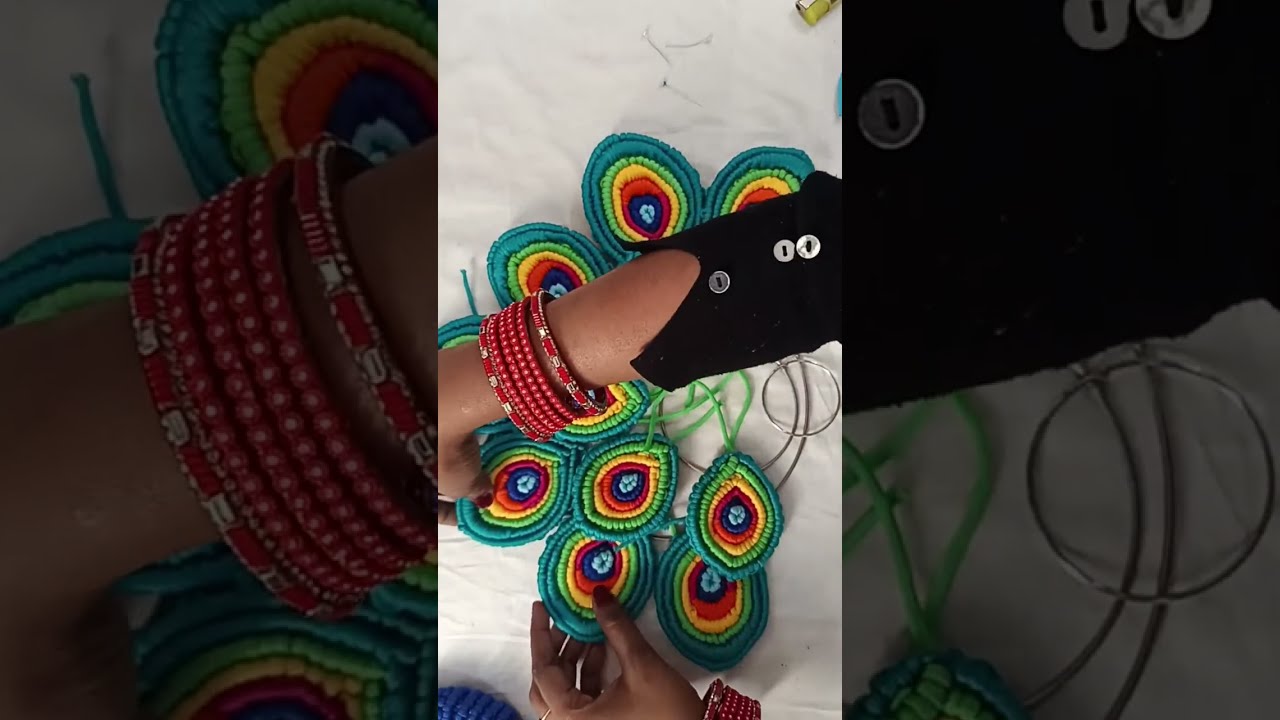 macrame new design peacock is live!/macrame shiv  parvati mata/#macrame/#shorts/#short/#yt/#ytshorts