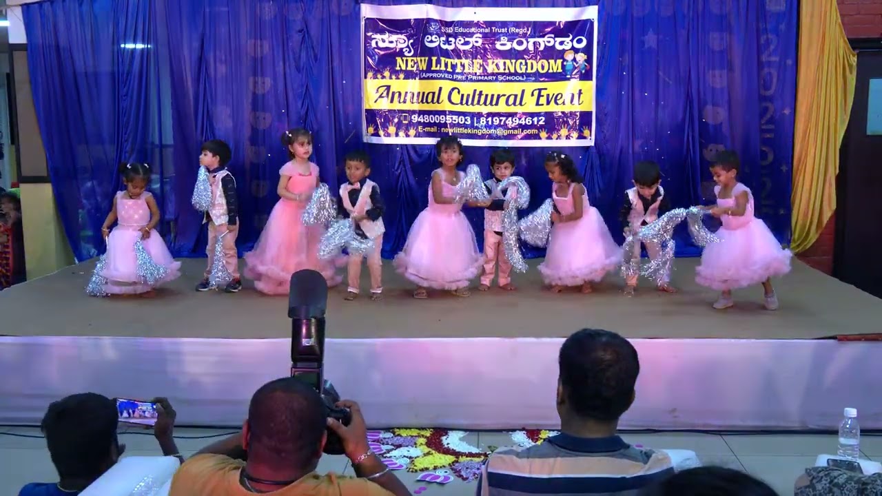 Shala-la-la-la Pre-Nursery annual day dance@newlittlekingdom Annual day celebration 2025-26 
