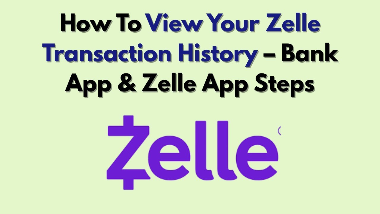 Как просмотреть историю транзакций Zelle &mdash; шаги в приложении Bank и Zelle