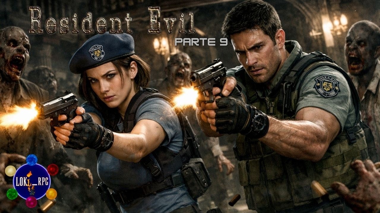 Resident Evil 1 / Guía 100% ( ESP ) - Parte 9 ( Chris en Muy Fácil solo Cuchillo )
