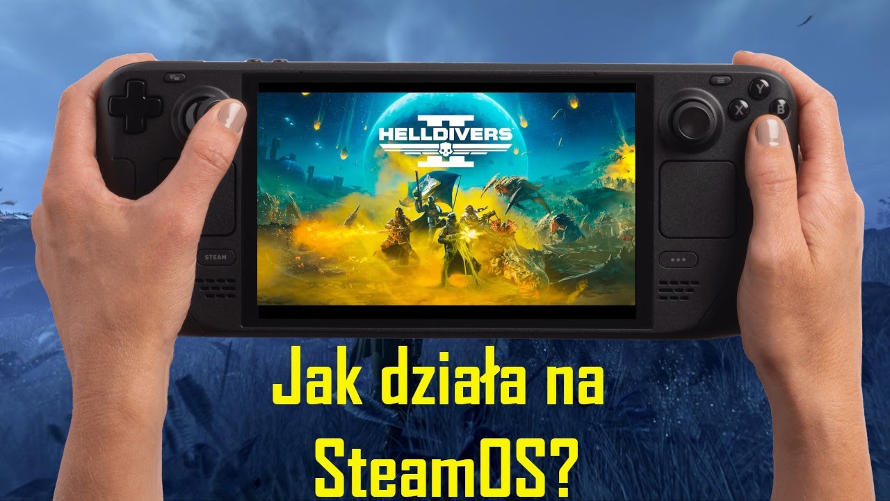 Jak działa Helldivers 2 na Steam Decku? [SteamOS] [4K60FPS]