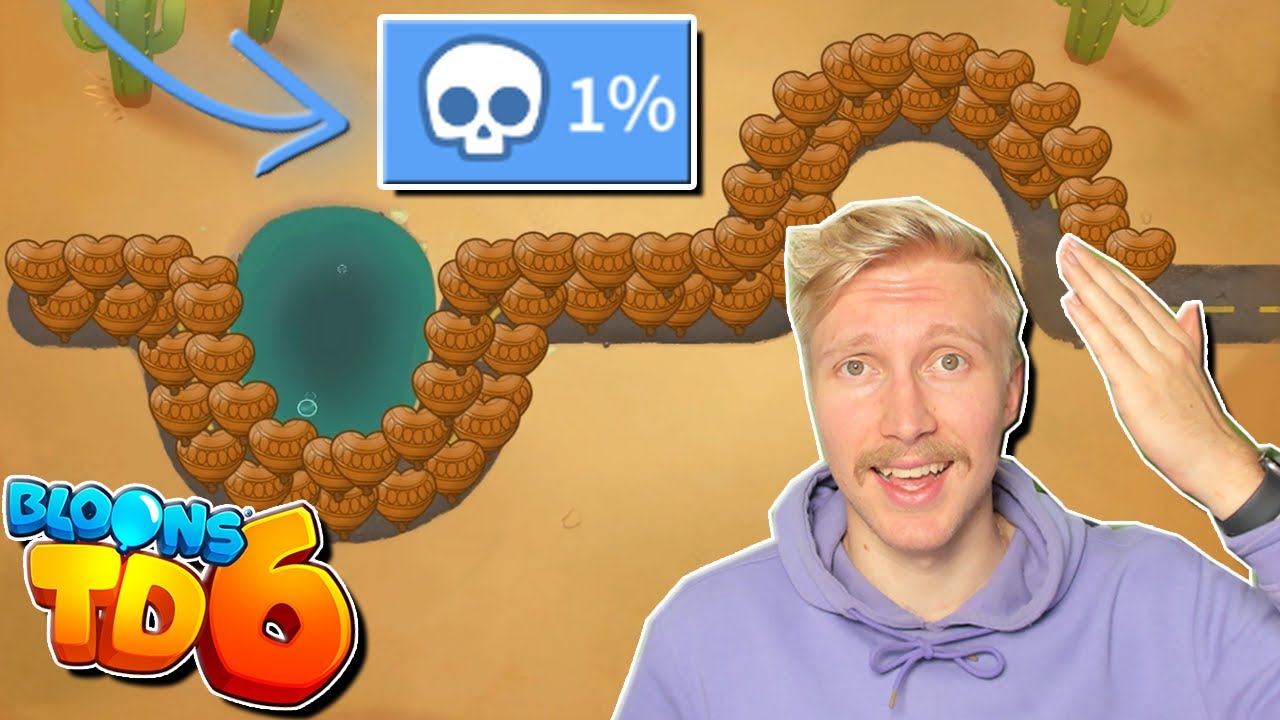 Pelataan VAIKEIMPIA mappeja | 1% on LÄPÄSSY tän!? | Yhteisöhaasteet | Bloons TD 6 Suomi