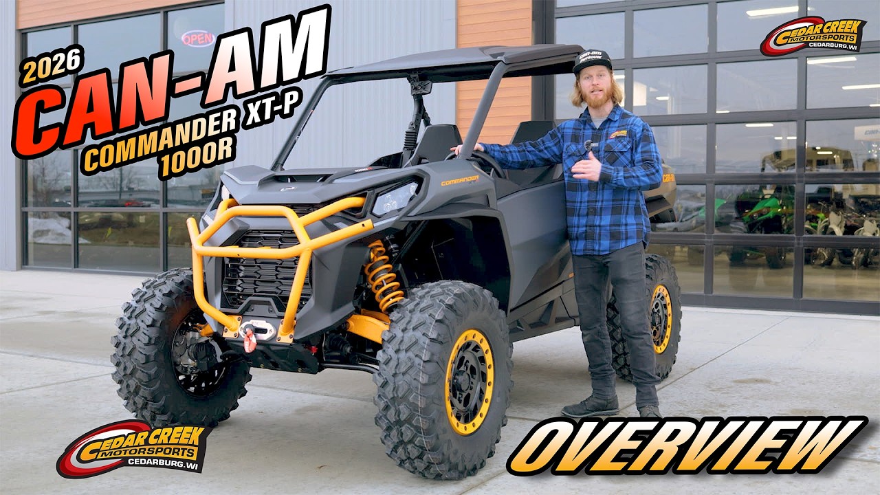 Overview | 2026 Can Am Commander XT P 1000R