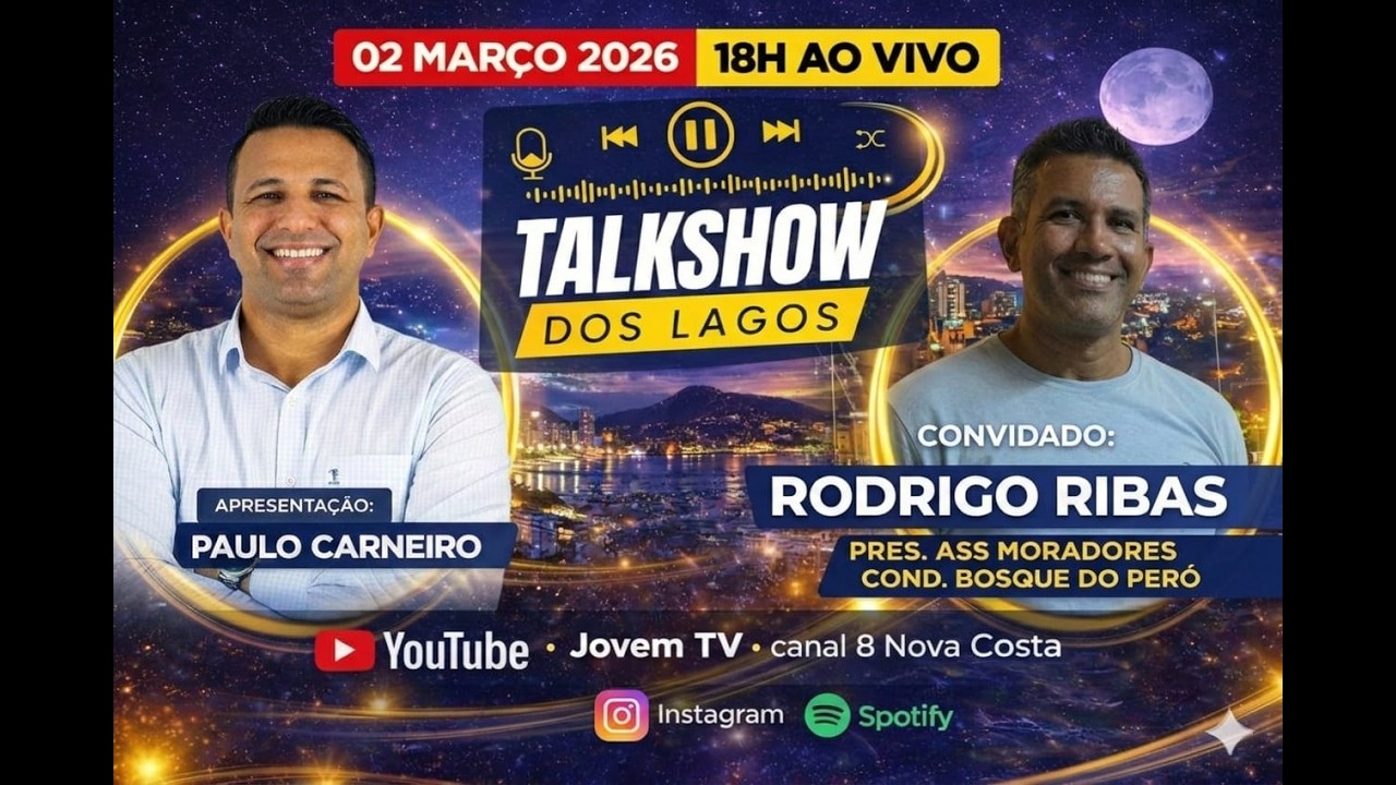 Talk Show: Paulo Carneiro Entrevista Rodrigo Ribas- 02/03/2026