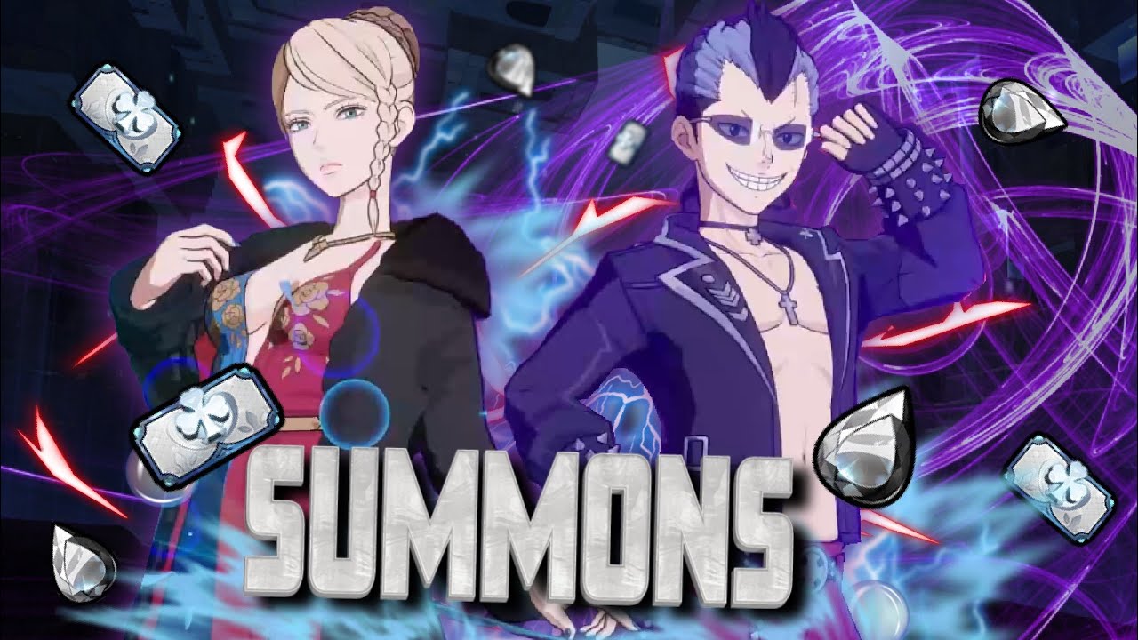 AMAZING SEASON 6 SUMMONS FOR CHARLOTTE AND MAGNA!! BLACK CLOVER MOBILE SUMMONS!!