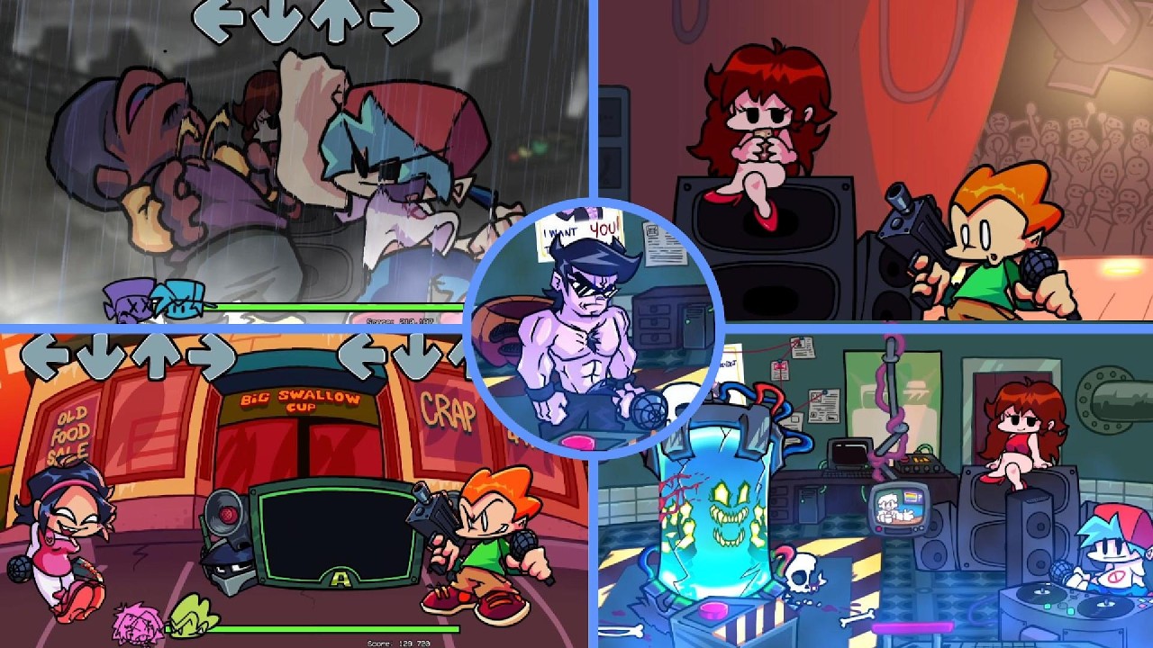 Friday Night Funkin' Blake Expansion (Week 8,9 BF & Pico ERECT Mixes) Mod Showcase