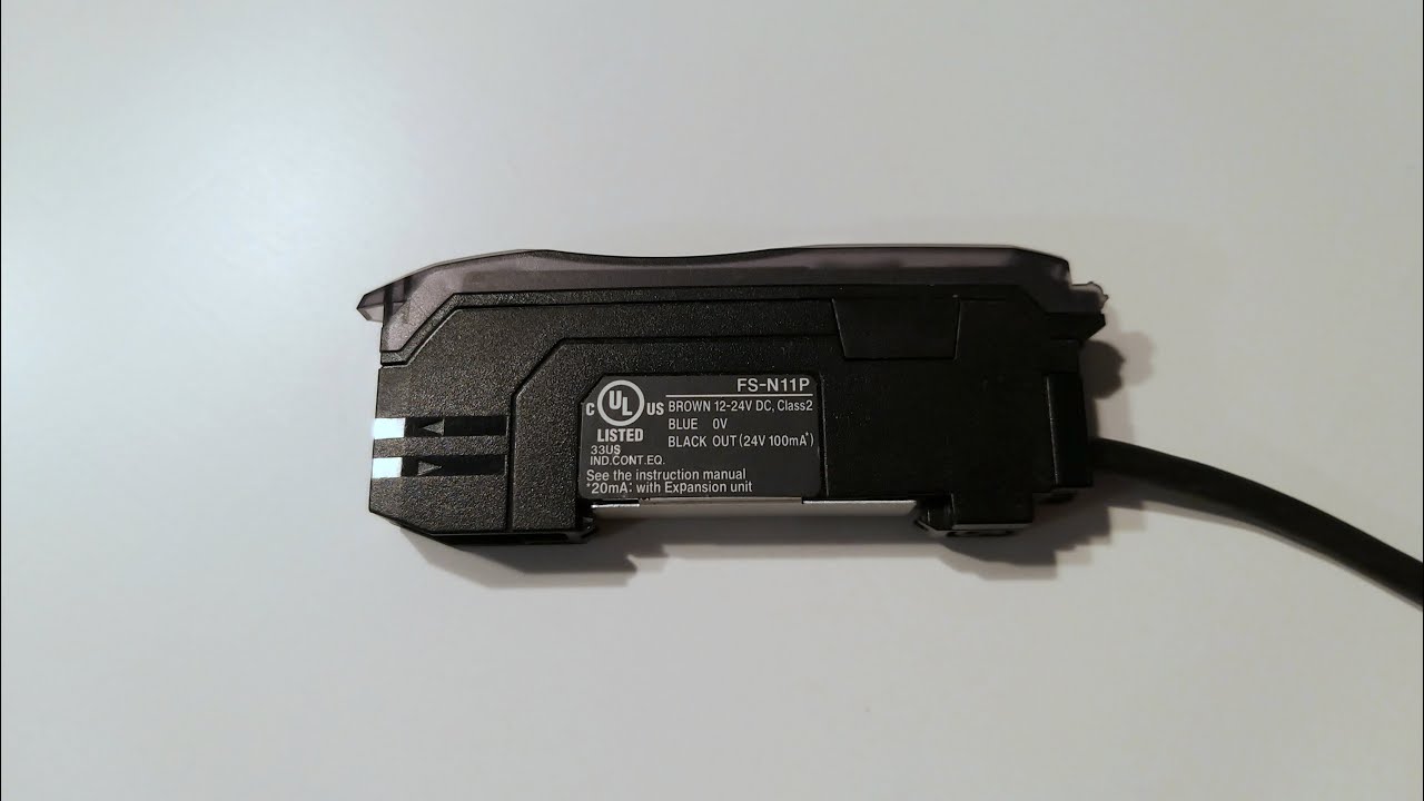 Keyence FS-N11P on delay
