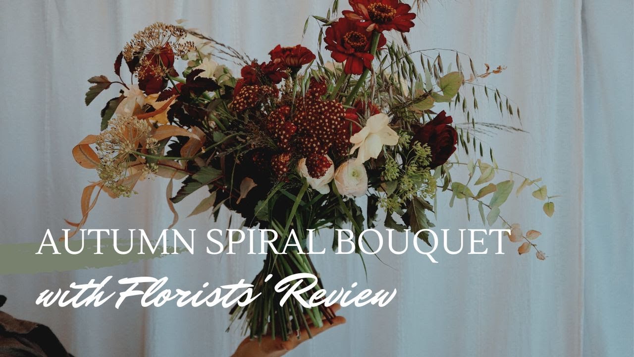 Autumn Spiral Bouquet for Florists' Review