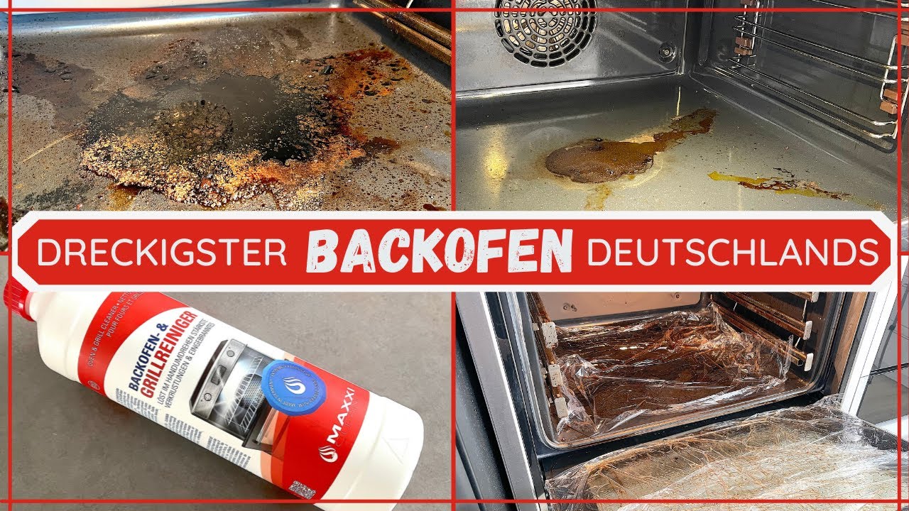 Dreckigster Backofen Deutschlands / XXL Aufräummotivation / MAXXI CLEAN BACKOFEN (12,90€)