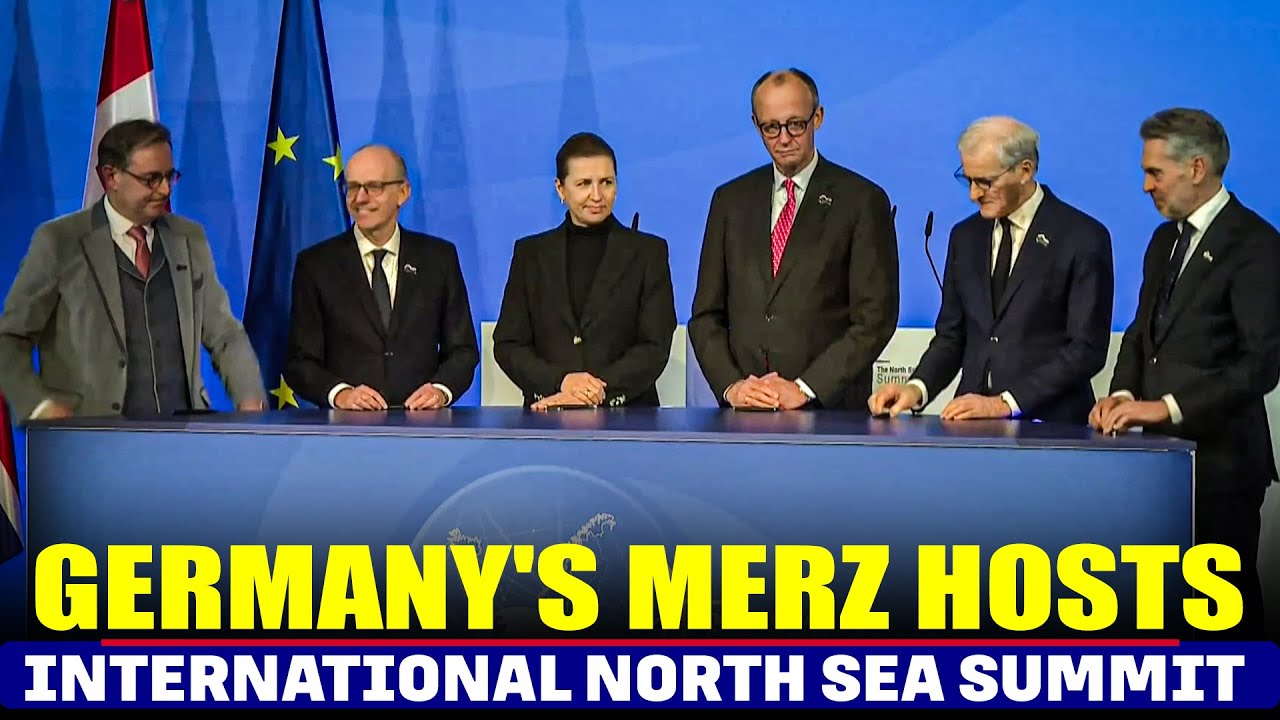 LIVE: Heads of state and government participate in international North Sea Summit in Germany