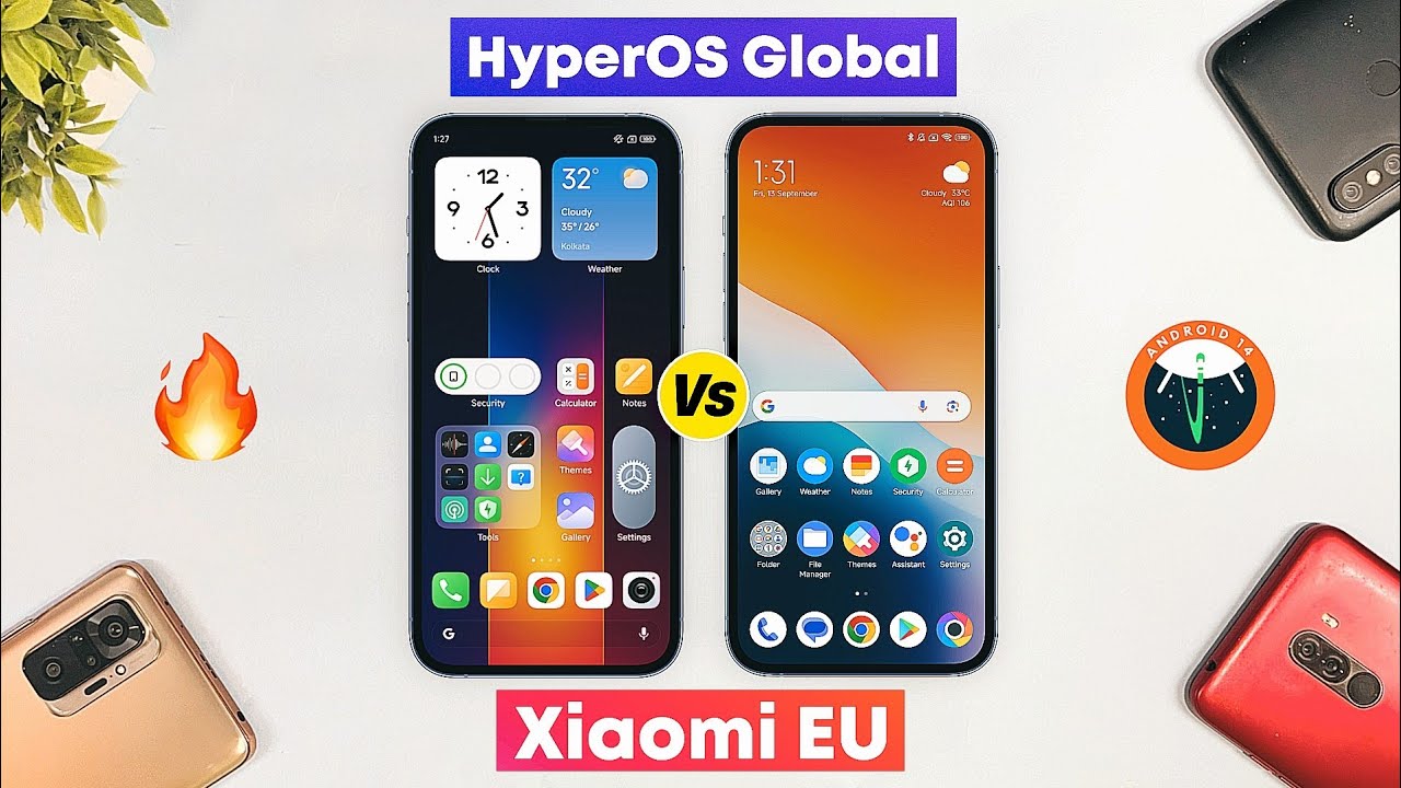 HyperOS Global vs Xiaomi EU Rom Comparison - Top Features!