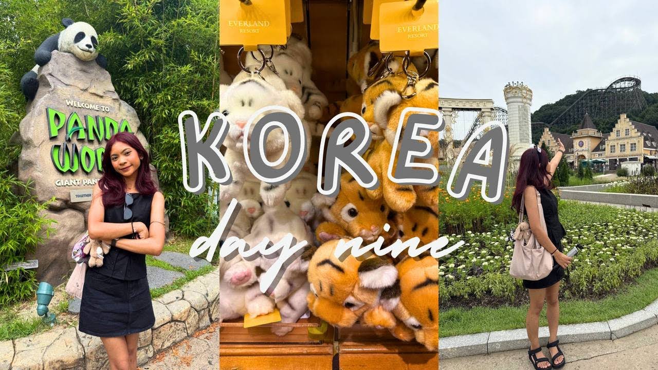 korea day 9 🇰🇷 || everland 