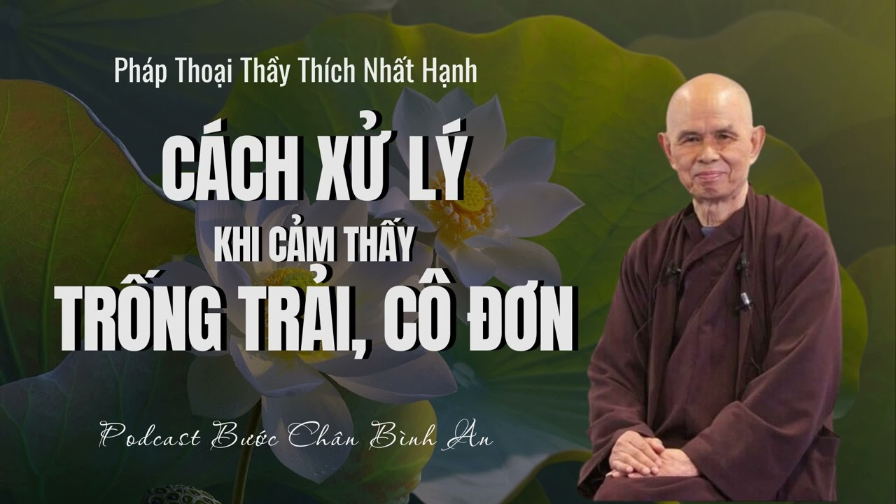 Cách Xử Lý Khi Cảm Thấy Trống Trải, Cô Đơn | Thầy Thích Nhất Hạnh Cực Hay