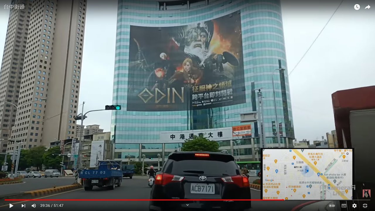 台中街頭 2022-4-1 健行路-美村路-長青街-忠明南路-公益路-惠中路-向上路-民權路-忠明八街-太原路-中清路-忠明路-大潤發