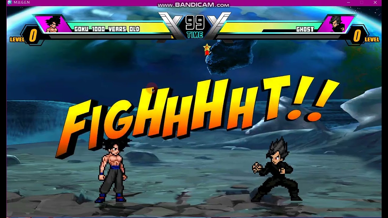 MUGEN FIGHTS -    VS   - JUMP FORCE V10 - GOKU 100 YEARS VS GHOST