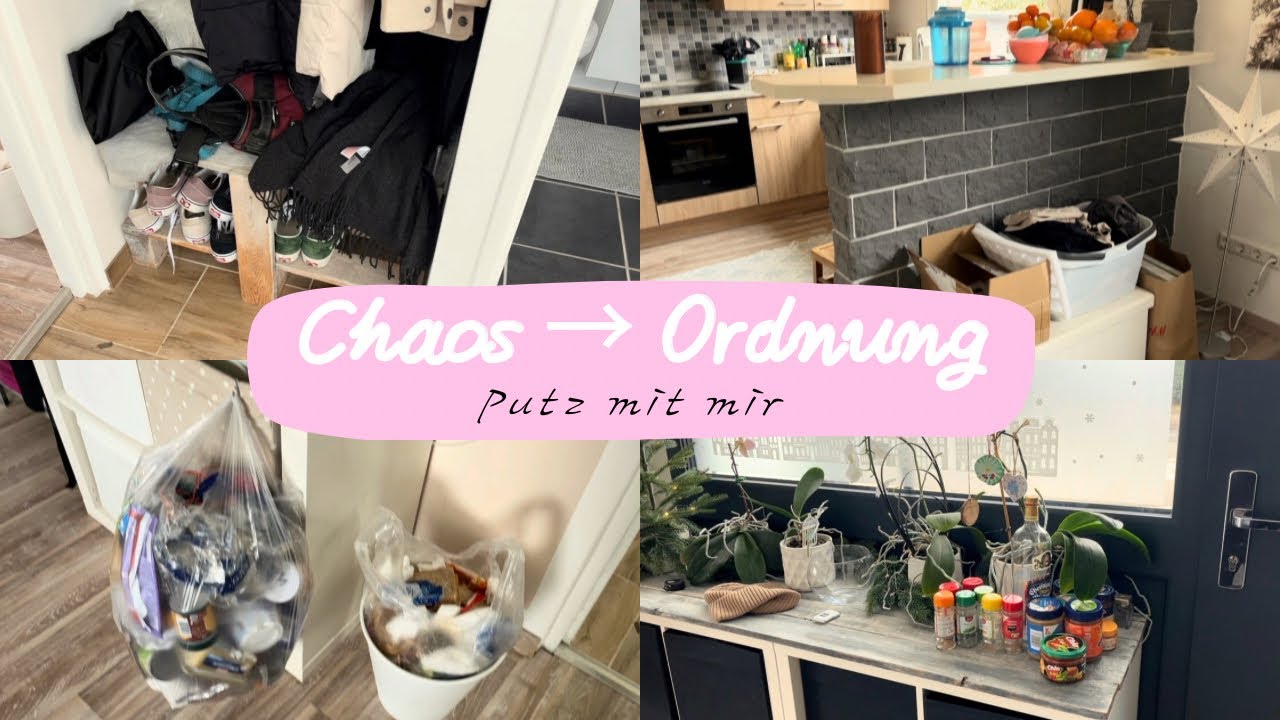 110qm Putzmotivation, Clean with me, Haus Reset